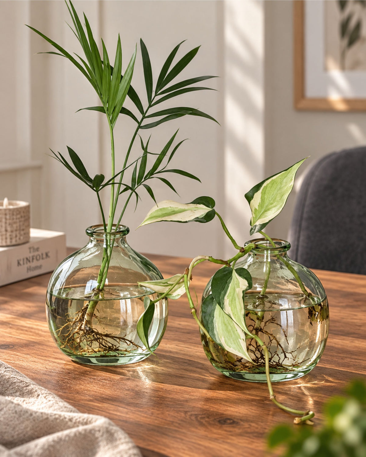 vase grün für ableger
